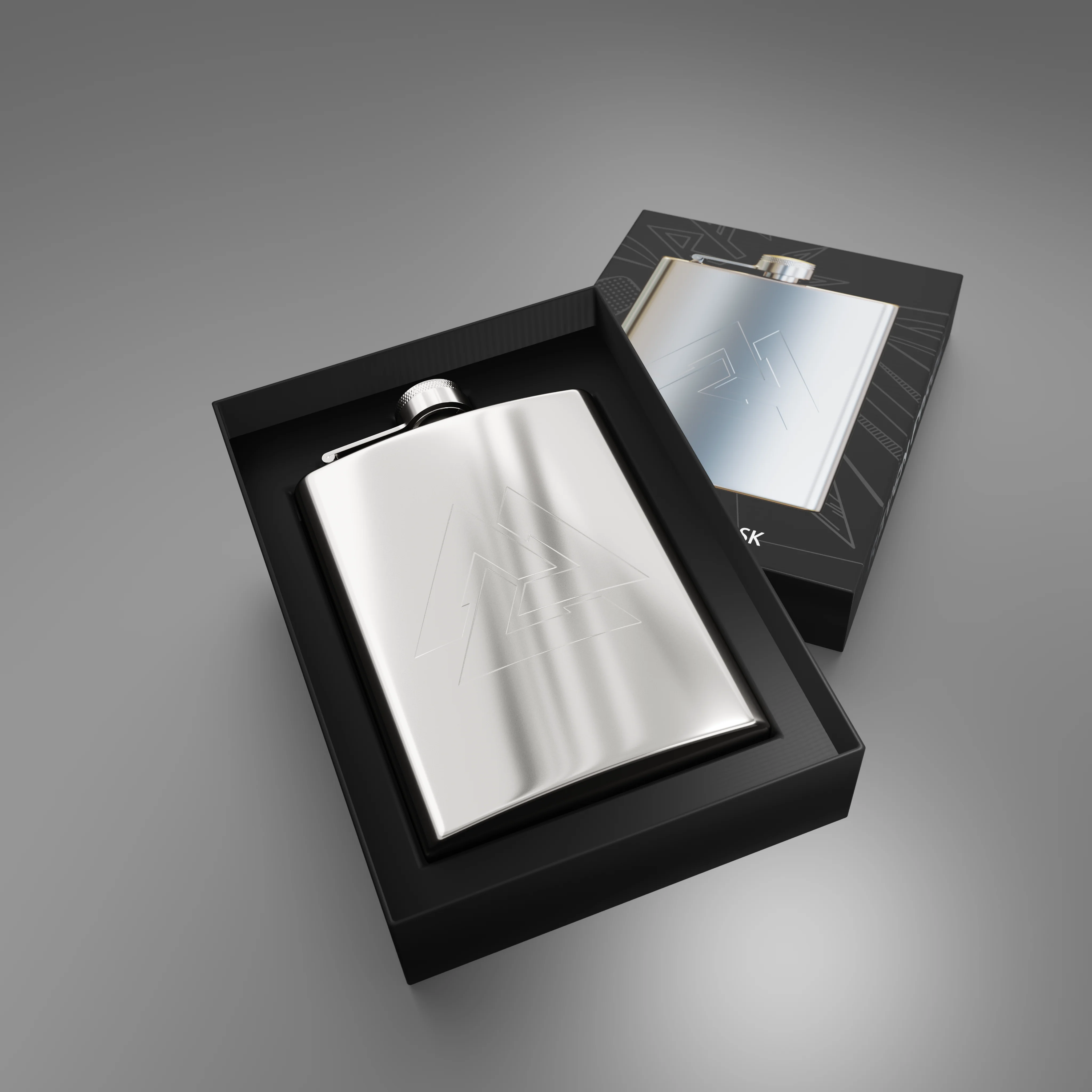 Valknut Hip Flask - Image 3