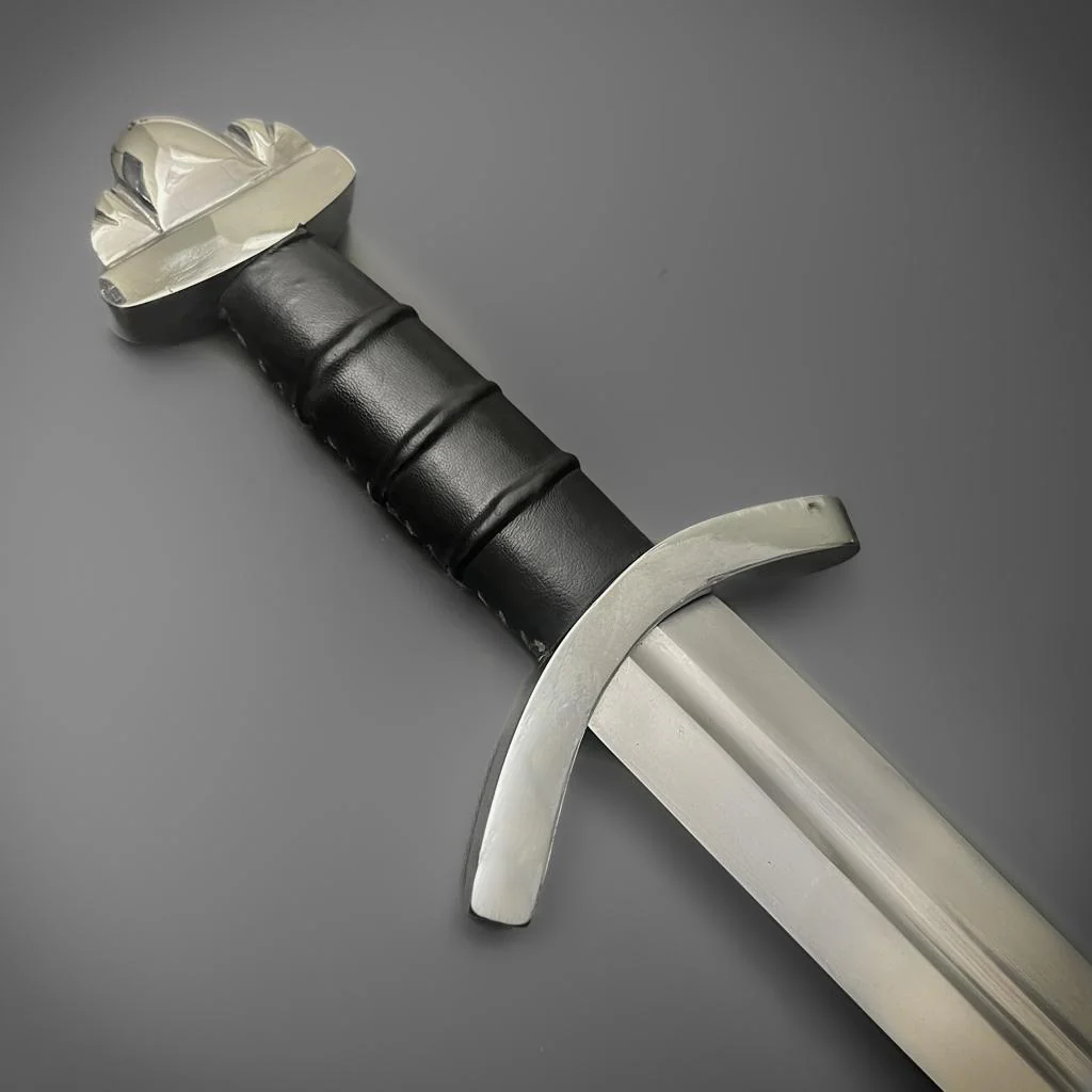 Three Lobe Viking Sword with Scabbard - Image 6