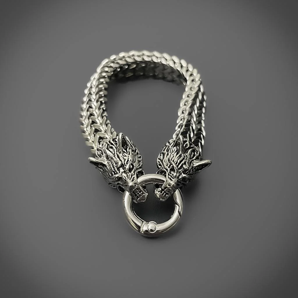 Wolves of Odin Bracelet - Image 2