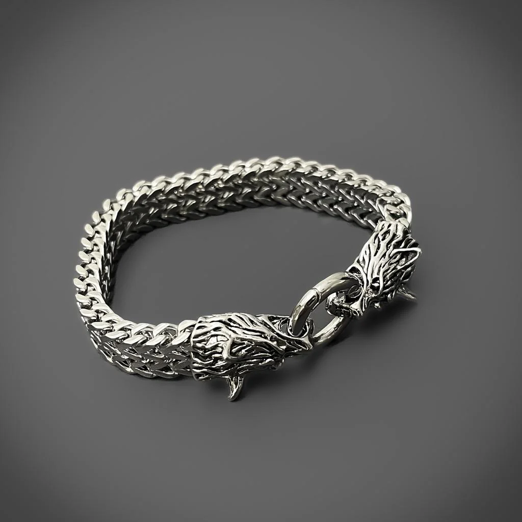 Wolves of Odin Bracelet - Image 3