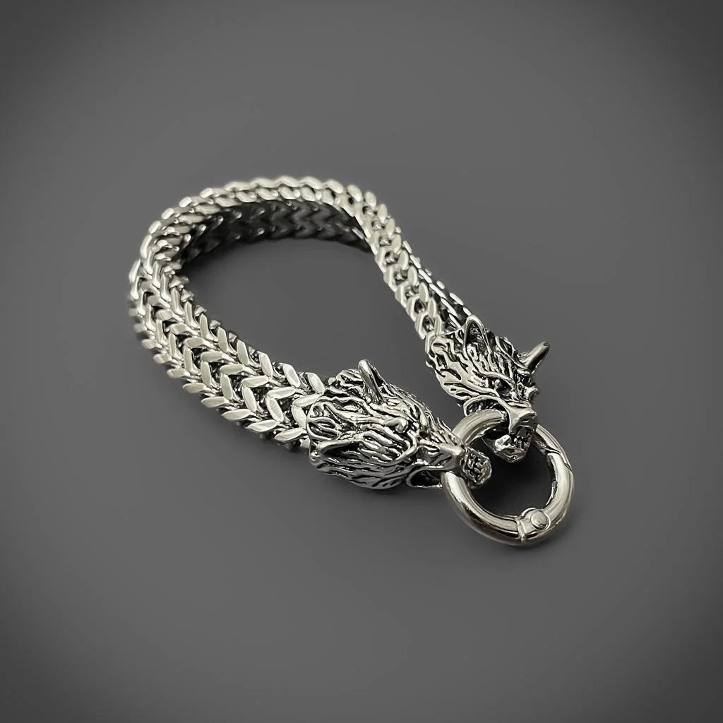 Wolves of Odin Bracelet - Image 4